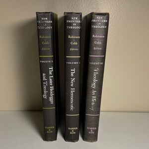 New Frontiers in Theology Book Set - Edited by Robinson and Cobb